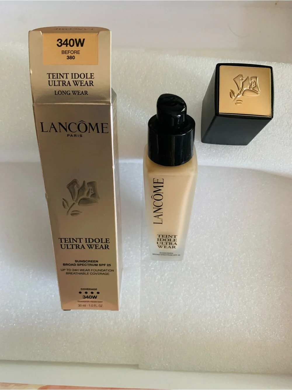 Teint Idole Ultra Wear Foundation SPF 25 Sunscreen Up to 24 Coverage (340 W